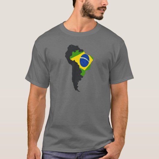 ブラジル人アメリカ Tシャツ (正面)