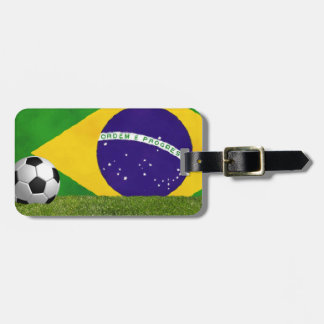 ブラジル人Futbol -サッカー ラゲッジタグ