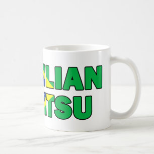 ブラジル人Jiu Jitsu コーヒーマグカップ