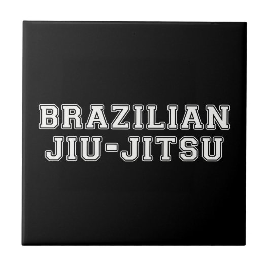 ブラジル人Jiu Jitsu タイル (正面)