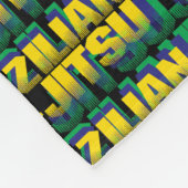 ブラジル人Jiu-Jitsu フリースブランケット (角)