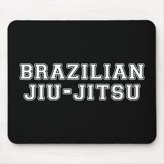 ブラジル人Jiu Jitsu マウスパッド (正面)