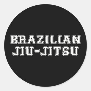 ブラジル人Jiu Jitsu ラウンドシール