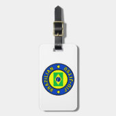 ブラジル人Jiu Jitsu ラゲッジタグ (正面縦)