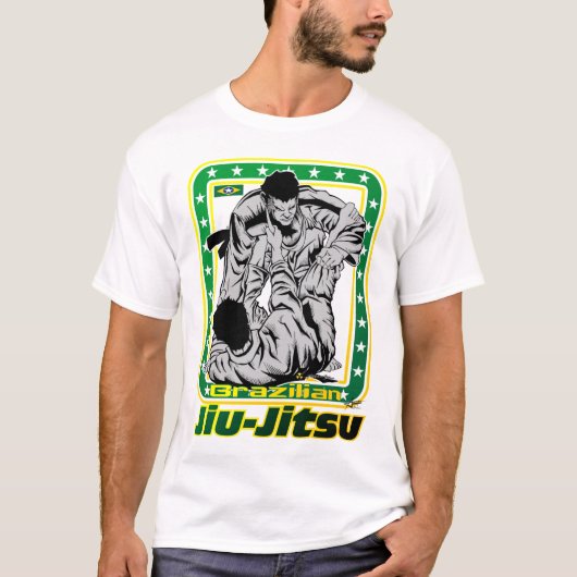 ブラジル人Jiu-Jitsu - 1 Tシャツ (正面)