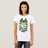 ブラジル人Jiu Jitsu Tシャツ (正面フル)
