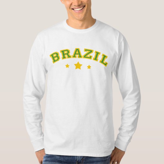 ブラジル代表サッカーTシャツ Tシャツ (正面)
