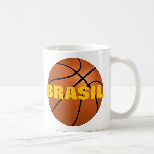 ブラジル全国バスケットボール部 コーヒーマグカップ (右)