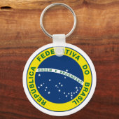 ブラジル国印 キーホルダー (正面)