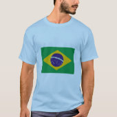 ブラジル国国際的旗 Tシャツ (正面)