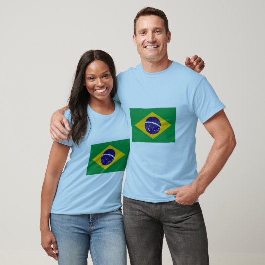 ブラジル国国際的旗 Tシャツ (ユニセックス)