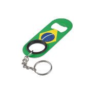 ブラジル国家プライド愛国主義 キーホルダー栓抜き (裏面アングル)