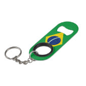 ブラジル国家プライド愛国主義 キーホルダー栓抜き (正面アングル)