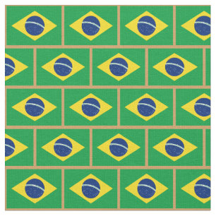 ブラジル国旗およびブラジルのファッションファブリック/sports ファブリック