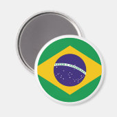 ブラジル国旗が丸で博物館ザズレ マグネット (正面/裏面)