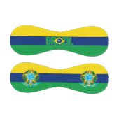 ブラジル国旗とコート・オブ・アームズ 野球ボール (パネル)