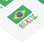 ブラジル国旗とブラジル テーブルクロス (アングル)