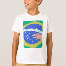 ブラジル国旗とルーラの手 - ブラジルの愛国心