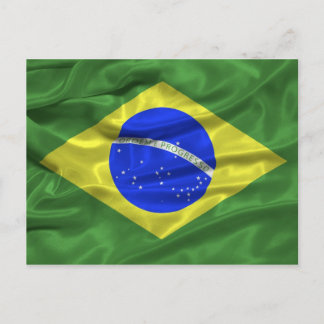 ブラジル国旗のはがき ポストカード