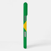 ブラジル国旗のカスタマイズ可能 iPhoneケース (右側面)
