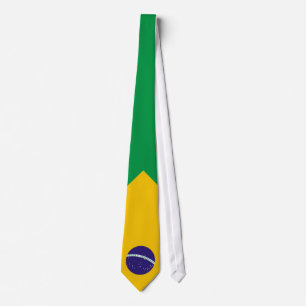 ブラジル国旗のネクタイ ネクタイ