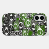 ブラジル国旗のパターン Case-Mate iPhoneケース (裏面 (横))