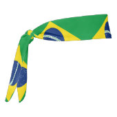 ブラジル国旗のヘッドバンド タイヘッドバンド (回転270)