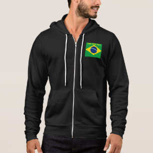 ブラジル国旗のワールドカップ2022サッカー パーカ