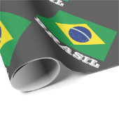 ブラジル国旗の包装紙 |ブラジルカラー ラッピングペーパー (ロールコーナー)