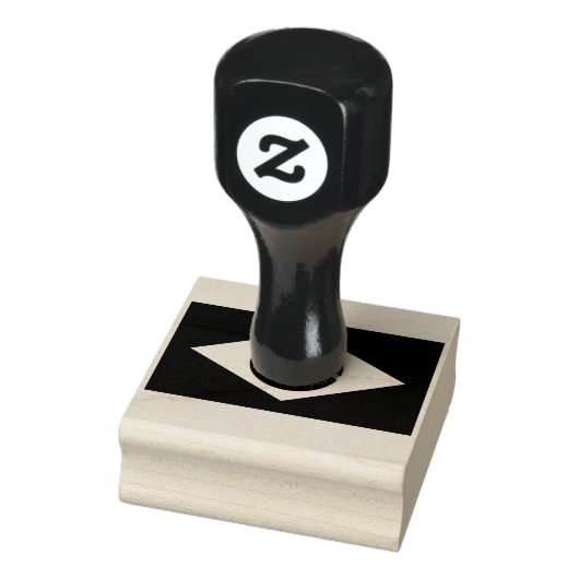 ブラジル国旗の木彫りスタンプ ラバースタンプ (スタンプ)