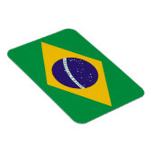 ブラジル国旗を持つ愛国的な柔軟な磁石 マグネット (右側)