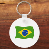 ブラジル国旗キーチェーン キーホルダー (正面)