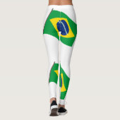 ブラジル国旗サンダーカーヴ レギンス (裏面)