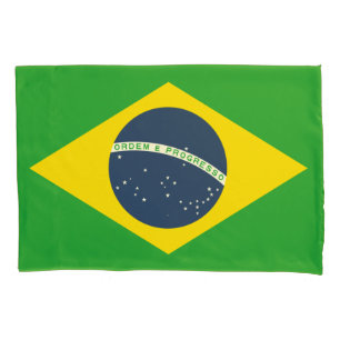ブラジル国旗ピローケース 枕カバー