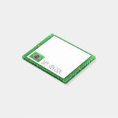 ブラジル国旗ブラジルグリッター先生教室 ポストイット (アングル)