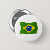ブラジル国旗ボタン 缶バッジ (正面&裏面)