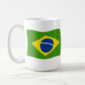 ブラジル国旗マグカップ コーヒーマグカップ (左)