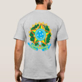 ブラジル国旗独立お祝い Tシャツ (裏面)
