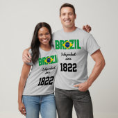 ブラジル国旗独立お祝い Tシャツ (ユニセックス)