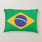 ブラジル国旗 アクセントクッション (裏面)