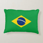 ブラジル国旗 アクセントクッション (裏面)