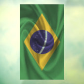 ブラジル国旗 ウィンドウサイン (シート3)