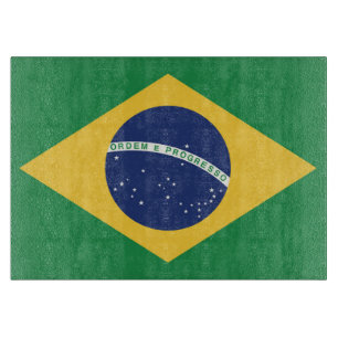 ブラジル国旗 カッティングボード