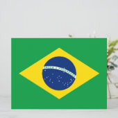 ブラジル国旗 カード (スタンド正面)