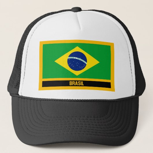 ブラジル国旗 キャップ (正面)