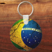 ブラジル国旗_ キーホルダー (正面)