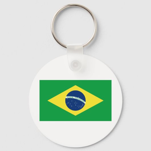 ブラジル国旗 キーホルダー (正面)