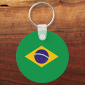 ブラジル国旗 キーホルダー (正面)