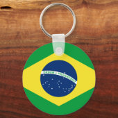 ブラジル国旗 キーホルダー (正面)
