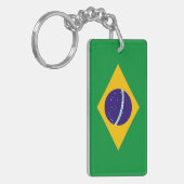 ブラジル国旗 キーホルダー (正面左)